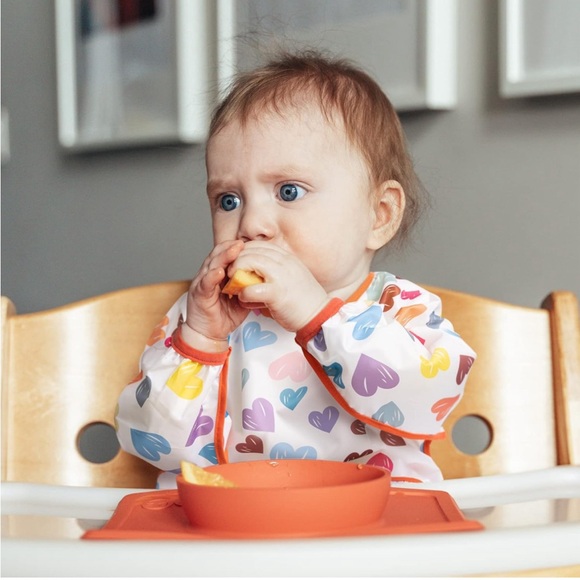 3 Pcs Long Sleeved Waterproof Baby👶🏽/Toddler🧒🏻Bibs w Crumb Catcher - Picture 6 of 9